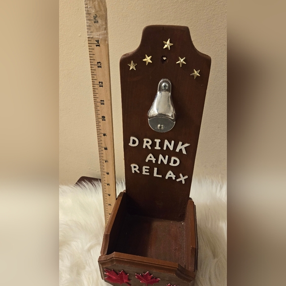 Unique Drink and Relax Beer Bottle Opener, Beer Opener Decorative - Picture 6 of 7